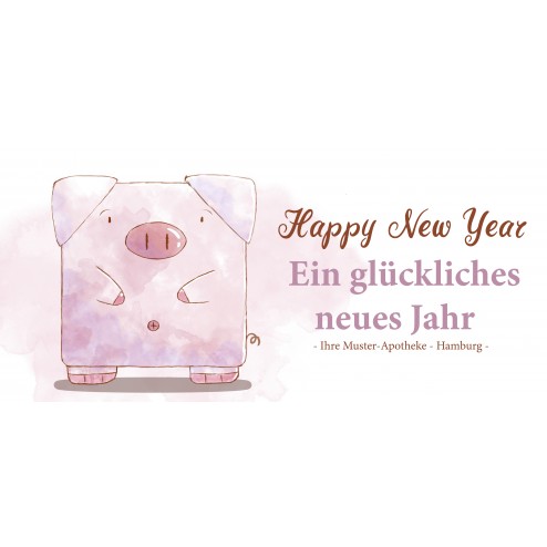 GRATIS DOWNLOAD - Emotionale Grußbotschaft - HAPPY NEW YEAR - Ein glückliches neues Jahr -