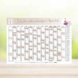 GRATIS DOWNLOAD - Jahresplaner (beige)