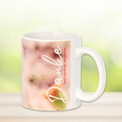 Motivtasse "Schmetterling - DANKE - Firma" 