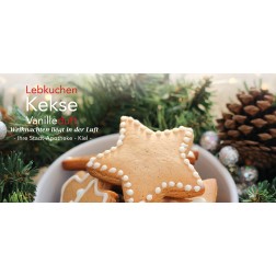 GRATIS DOWNLOAD - Emotionale Grußbotschaft - Lebkuchen Kekse Vanilleduft - Weihnachten liegt in der Luft -