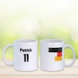 Motivtasse "Germany - Rückennummer" 